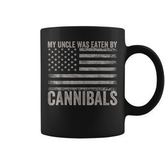 My Uncle Was Eaten By Cannibals Usa Flag 4Th Of July Coffee Mug - Monsterry AU