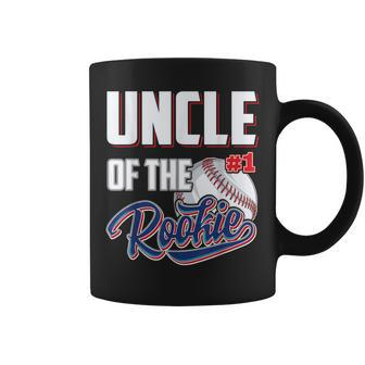 Uncle Of Rookie 1 Years Old Team 1St Birthday Baseball Coffee Mug - Monsterry