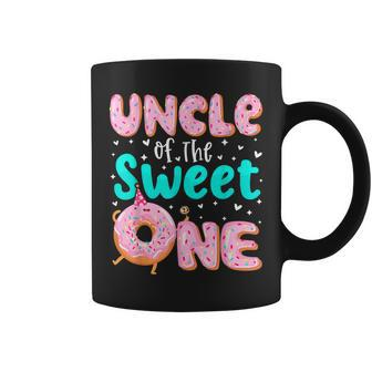 Uncle Of The Sweet One 1St Birthday Donut Theme Family Coffee Mug - Thegiftio UK