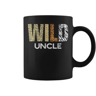 Uncle Of The Wild One Zoo Birthday Safari Jungle Animal Coffee Mug - Thegiftio UK