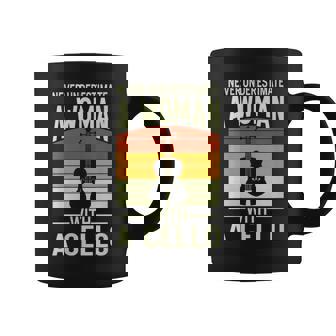 Never Underestimate A With Cello Musician Cellist Coffee Mug - Thegiftio UK