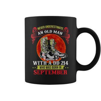 Never Underestimate An Old Man With A Dd214 In September Coffee Mug - Monsterry UK