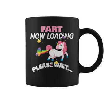 Unicorn Fart Now Loading Please Wait Unicorns Lover Coffee Mug - Monsterry