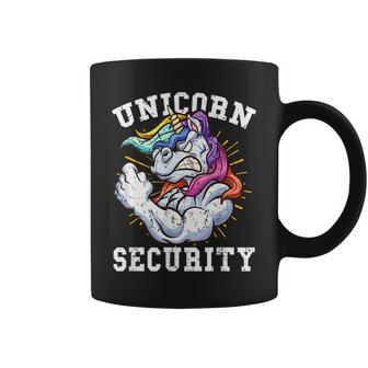 Unicorn Security Manly Muscular Unicorn Lovers Coffee Mug - Monsterry DE