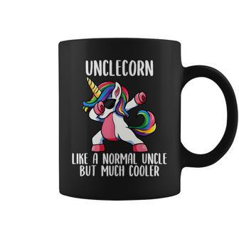 Unicorn Uncle Girl Birthday Party Apparel Unclecorn Cute Coffee Mug - Monsterry DE