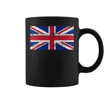 Union Jack Vintage Uk Flag Britain Loyalists Coffee Mug - Monsterry