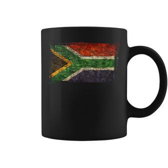 Unique Trendy Vintage South Africa Flag G003748 Coffee Mug - Monsterry CA