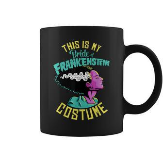 Universal Monsters Frankenstein Bride Costume Coffee Mug - Monsterry