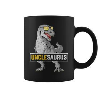 Unlcesaurus T Rex Birthday Dinosaur Unlce Family Matching Coffee Mug - Monsterry CA