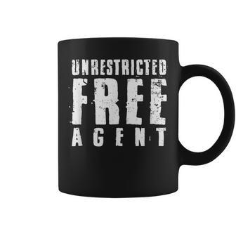 Unrestricted Free Agent Divorce Relationship Breakup Coffee Mug - Monsterry AU