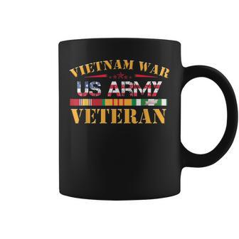 Us Army Vietnam Veteran Usa Flag Veteran Vietnam Army Coffee Mug - Monsterry DE