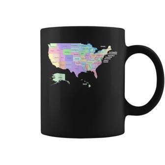 Us Map United States Usa Coffee Mug - Monsterry UK