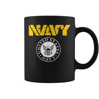 Us Navy Original Navy Logo Navy Coffee Mug - Monsterry DE