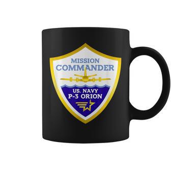 Us Navy P3 Orion Mission Commander Coffee Mug - Monsterry UK