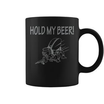 Us Navy Seabee Hold My Beer Coffee Mug - Monsterry