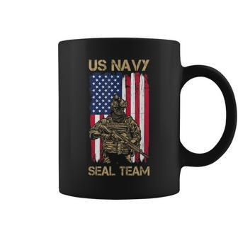 Us Navy Seals Team Proud American Flag Original Coffee Mug - Monsterry AU