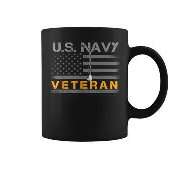 Us Navy Veteran American Flag Veteran Day Coffee Mug - Monsterry UK