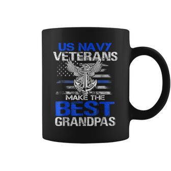 Us Navy Veterans Make The Best Grandpas Fathers Day Coffee Mug - Monsterry CA