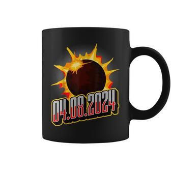 Us Total Partial Eclipse 2024 Usa Astronomer 04082024 Coffee Mug | Mazezy