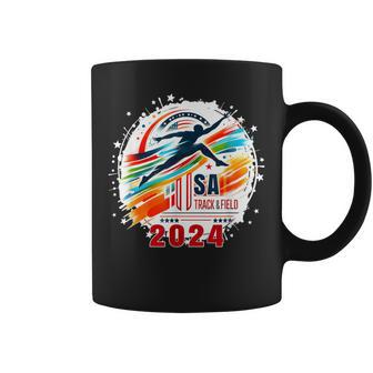 Usa 2024 Games United States Track And Field Usa 2024 Usa Coffee Mug - Monsterry UK