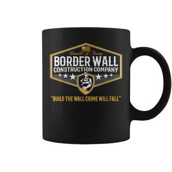 Usa Donald Trump Border Wall Construction Co Coffee Mug - Monsterry UK