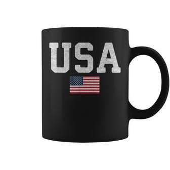 Usa Patriotic American Flag 4Th Of July Independence Day Coffee Mug - Monsterry AU