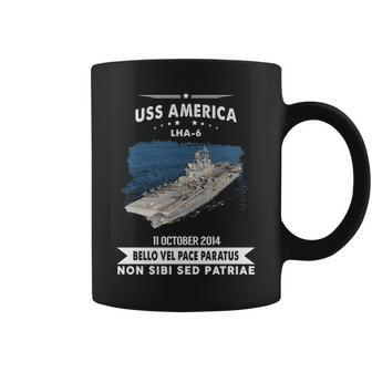 Uss America Lha Coffee Mug | Mazezy