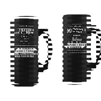 Uss Colbert Apa Coffee Mug | Mazezy