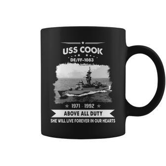 Uss Cook Ff Coffee Mug | Mazezy