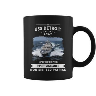 Uss Detroit Lcs Coffee Mug | Mazezy