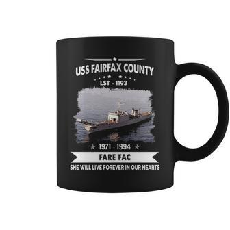 Uss Fairfax County Lst Coffee Mug | Mazezy