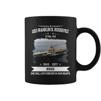 Uss Franklin D Roosevelt Cva Coffee Mug | Mazezy
