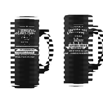 Uss Jennings County Lst Coffee Mug | Mazezy