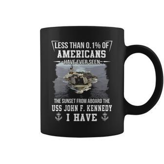 Uss John F Kennedy Cv 67 Cva 67 Sunset Coffee Mug | Mazezy