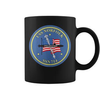 Uss Norfolk Ssn714 Coffee Mug - Monsterry AU