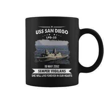 Uss San Diego Lpd Coffee Mug | Mazezy