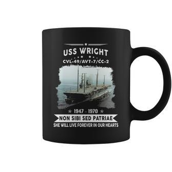 Uss Wright Avt 7 Cc Coffee Mug | Mazezy