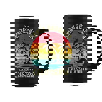 Vacaciones Familiaresintage Retro California Santa Barbara Beach Taza de café - Regaloses