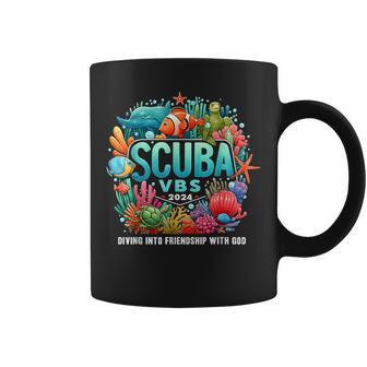 Vacation Bible School Scuba Vbs 2024 Diving Into Friendship Coffee Mug - Monsterry CA