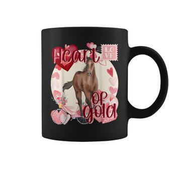 Valentine Horse Simply Watercolor Southern Colors Comfort Coffee Mug - Seseable