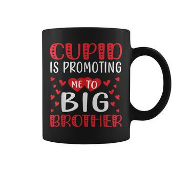 Valentines Day Cupid Is Promoting Me To Big Brother Toddler Coffee Mug - Thegiftio UK