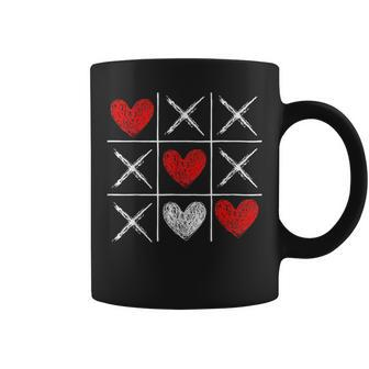 Valentines Day Tic-Tac-Toe Xo-Xo Valentine Coffee Mug - Seseable