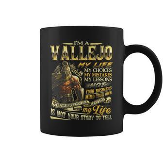 Vallejo Family Name Vallejo Last Name Team Coffee Mug - Seseable