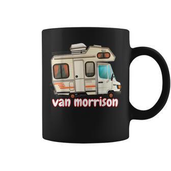 A Van Called Morrison Iconic Vintage Surfer Van Van Life Coffee Mug - Monsterry UK