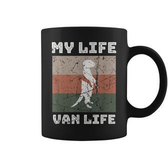 Van Life Clothing Retro Vintage Van Dwellers Vanlife Nomads Coffee Mug - Monsterry