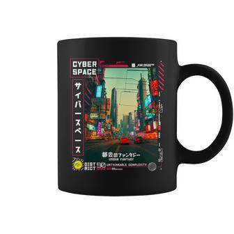 Vaporwave Cyberpunk Streetwear In Japanese Retro Vibe 90S Coffee Mug - Thegiftio