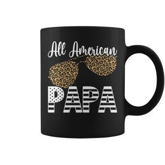 Vatertag Alle Amerikanischen Papa Leopard Sonnenbrillen Tassen - Geschenkecke