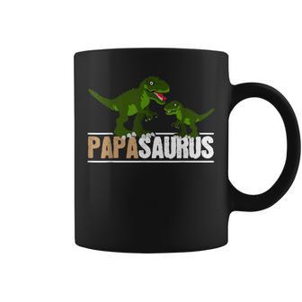 Vatertag Papa Familie T-Rex Dino Geschenk Tassen - Geschenkecke