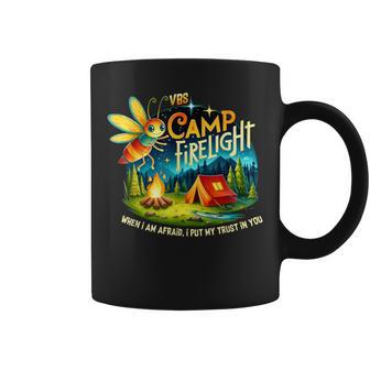 Vbs Camp Firework 2024 Camp Firelight Vacation Bible School Coffee Mug - Monsterry AU