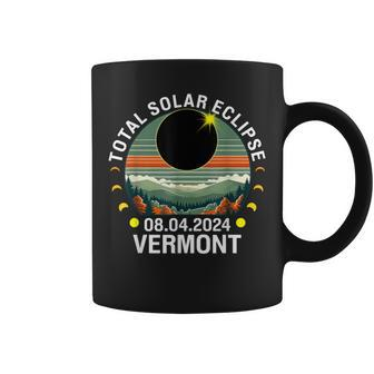 Vermont Eclipse 40824 America Total Solar Eclipse 2024 Vt Coffee Mug - Seseable